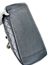 Load image into Gallery viewer, CHANEL GRAND SHOPPING BLACK TOTE IN CAVIAR LEATHER IN GOLD HARDWARE