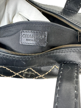 Load image into Gallery viewer, Chanel Wild Stitch Bowler Boston Handbag in Calf Leather