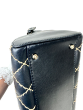 Load image into Gallery viewer, Chanel Wild Stitch Bowler Boston Handbag in Calf Leather
