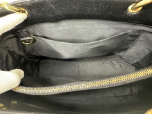Load image into Gallery viewer, CHANEL GRAND SHOPPING BLACK TOTE IN CAVIAR LEATHER IN GOLD HARDWARE