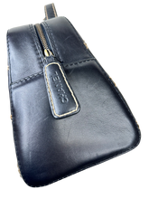 Load image into Gallery viewer, Chanel Wild Stitch Bowler Boston Handbag in Calf Leather
