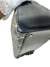 Load image into Gallery viewer, Chanel Wild Stitch Bowler Boston Handbag in Calf Leather
